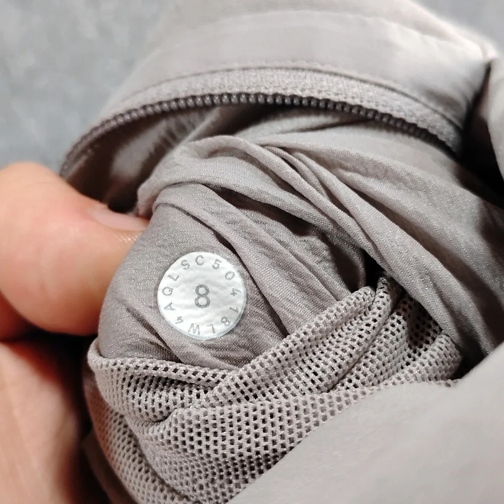 Lululemon Down For It All Vest 8 Womens Puffer Grey‎ Goose Winter Body Warmer